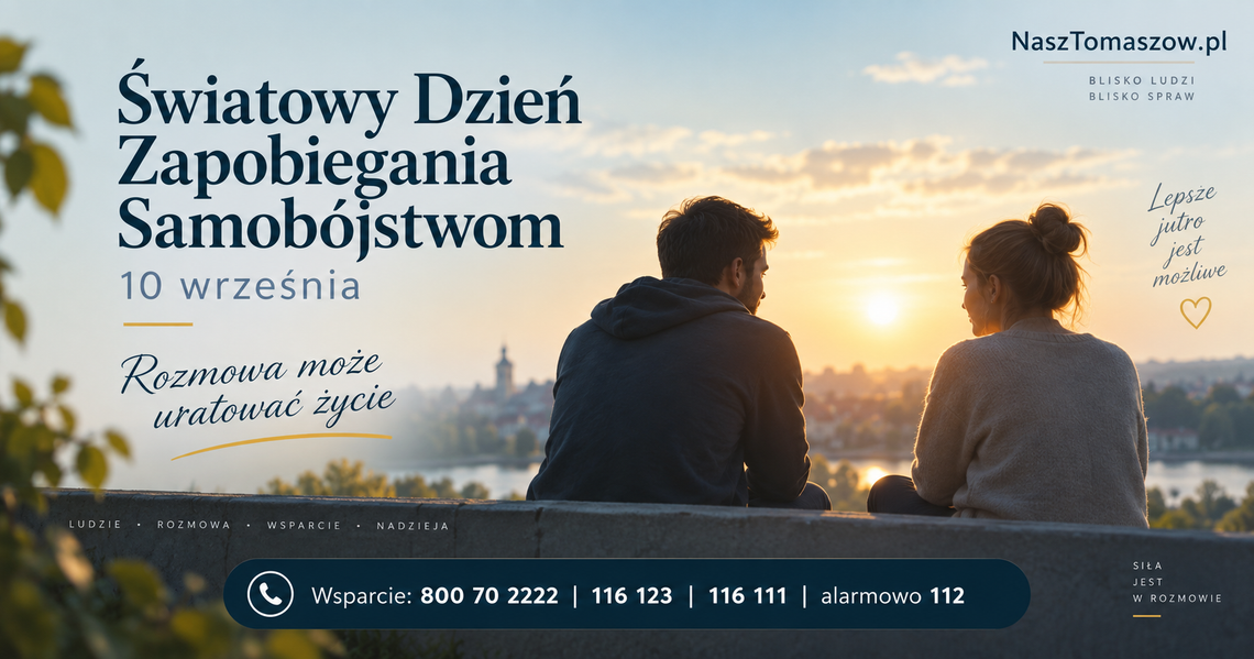 Najgroźniejsza bywa cisza. 10 września Światowy Dzień Zapobiegania Samobójstwom