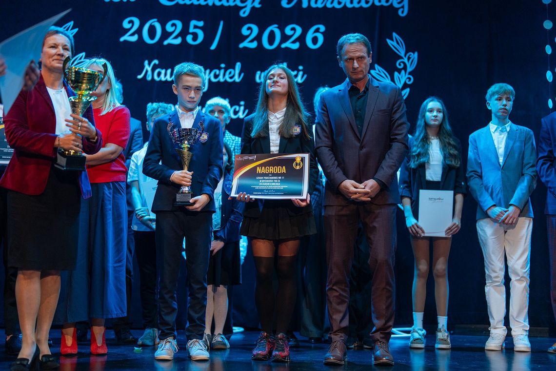 Najlepsi tomaszowscy nauczyciele uhonorowani