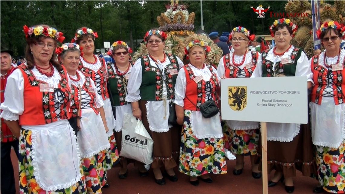 Najpiękniejszy dożynkowy wieniec przyjechał z woj. lubuskiego