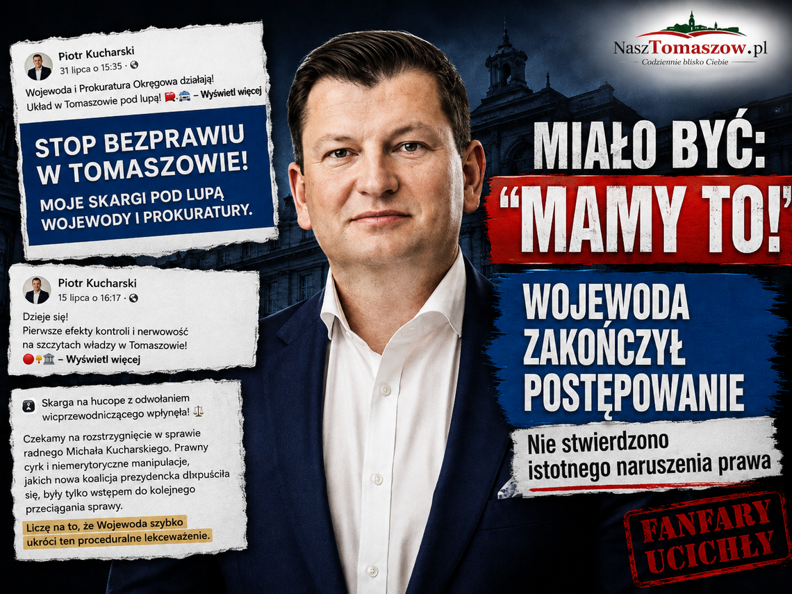 Najpierw „MAMY TO!”, potem koniec postępowań. Co zostało z alarmów Piotra Kucharskiego? Najpierw „MAMY TO!”, potem koniec postępowań. Co zostało z alarmów Piotra Kucharskiego?