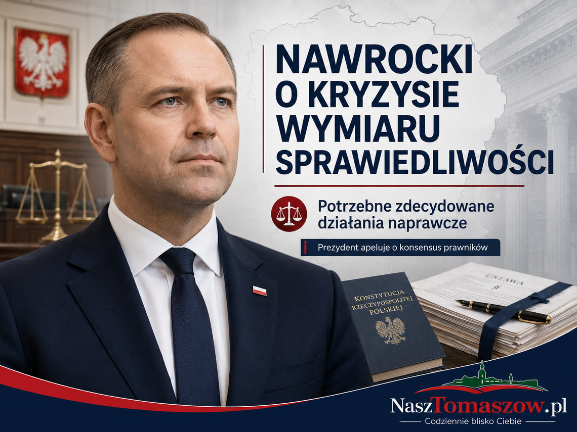 Nawrocki do prawników: kryzys wymiaru sprawiedliwości wymaga zdecydowanych działań naprawczych