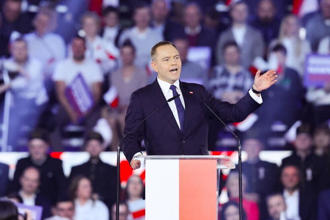 Nawrocki na Konwencji w Łodzi: jestem gotów, by stanąć na czele narodowego zrywu