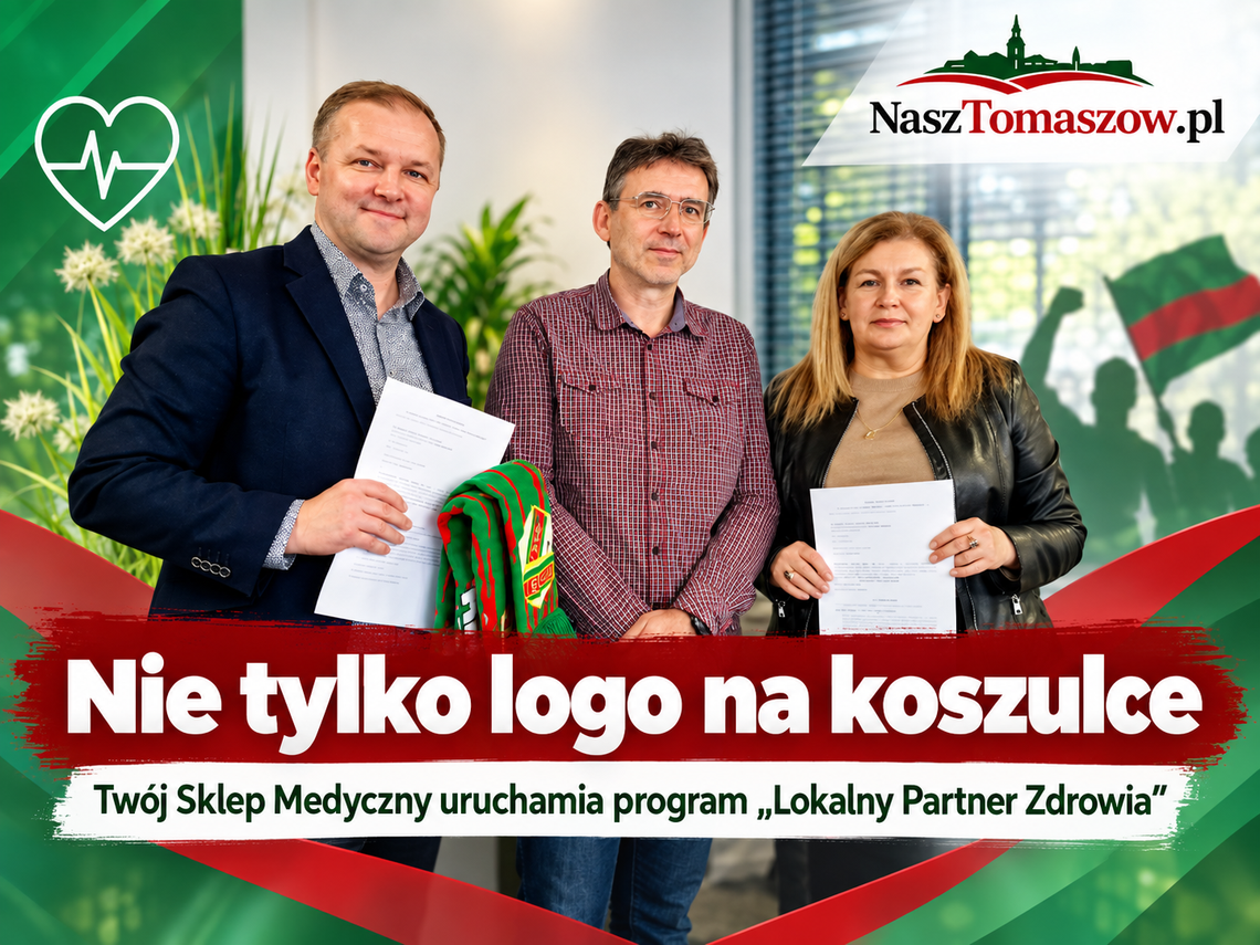 Nie tylko logo na koszulce. Twój Sklep Medyczny uruchamia program „Lokalny Partner Zdrowia” Nie tylko logo na koszulce. Twój Sklep Medyczny uruchamia program „Lokalny Partner Zdrowia”