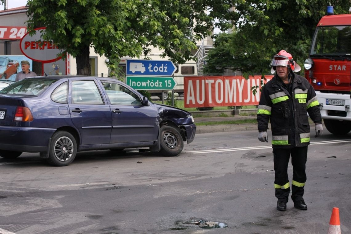 Nie zdążył przed radiowozem