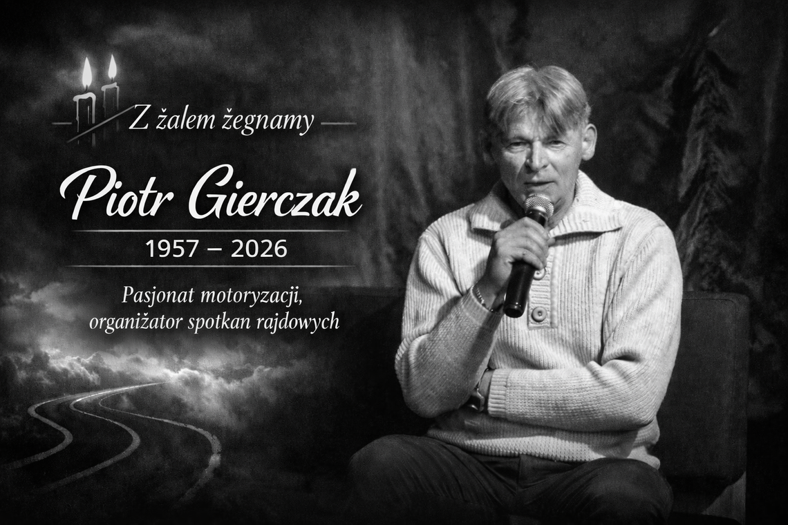 Nie żyje Piotr Gierczak. Pasjonat motoryzacji i organizator spotkań rajdowych w Tomaszowie