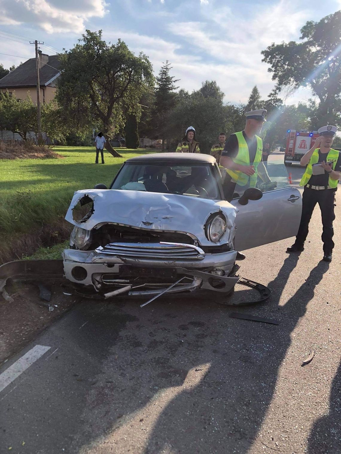 Niebezpiecznie na prostej drodze. Potrzebny był śmigłowiec