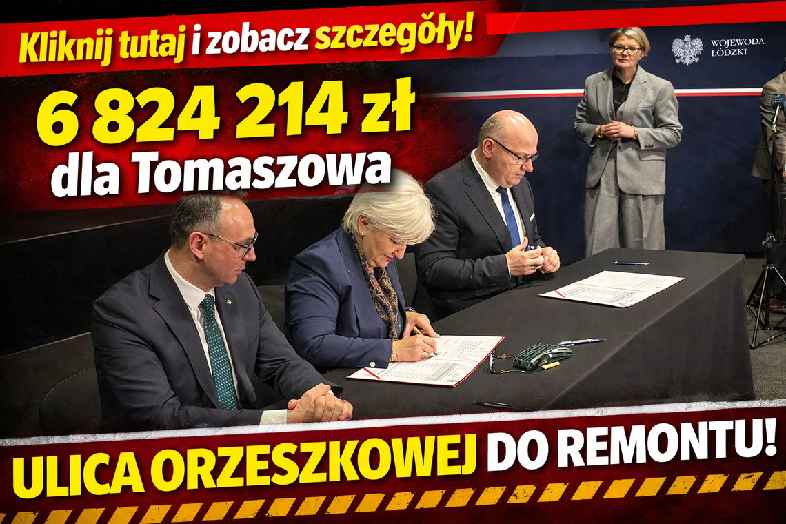 Niemal 7 mln zł na przebudowę ul. Orzeszkowej – umowa podpisana