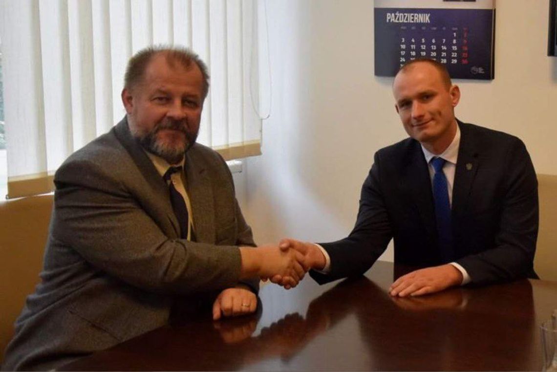 Niezwykle ważna wizyta u Starosty