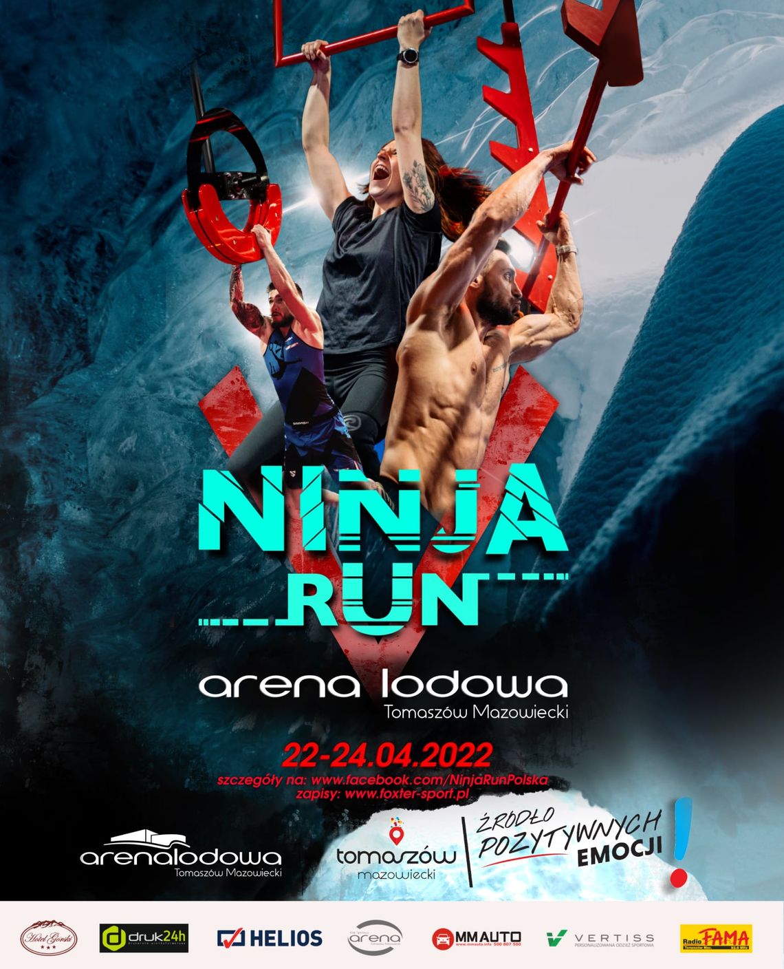 Ninja Run - V edycja w Arenie Lodowej