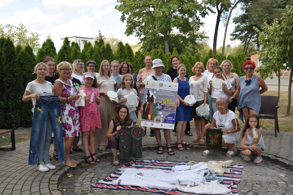 „Nitką połączone” – haft jako źródło twórczej satysfakcji