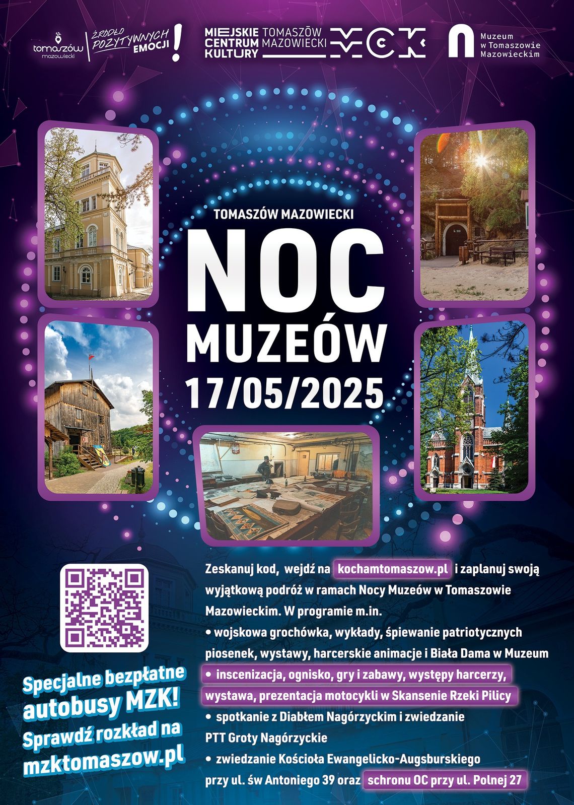 Noc Muzeów: sprawdź co się będzie działo w Tomaszowie!