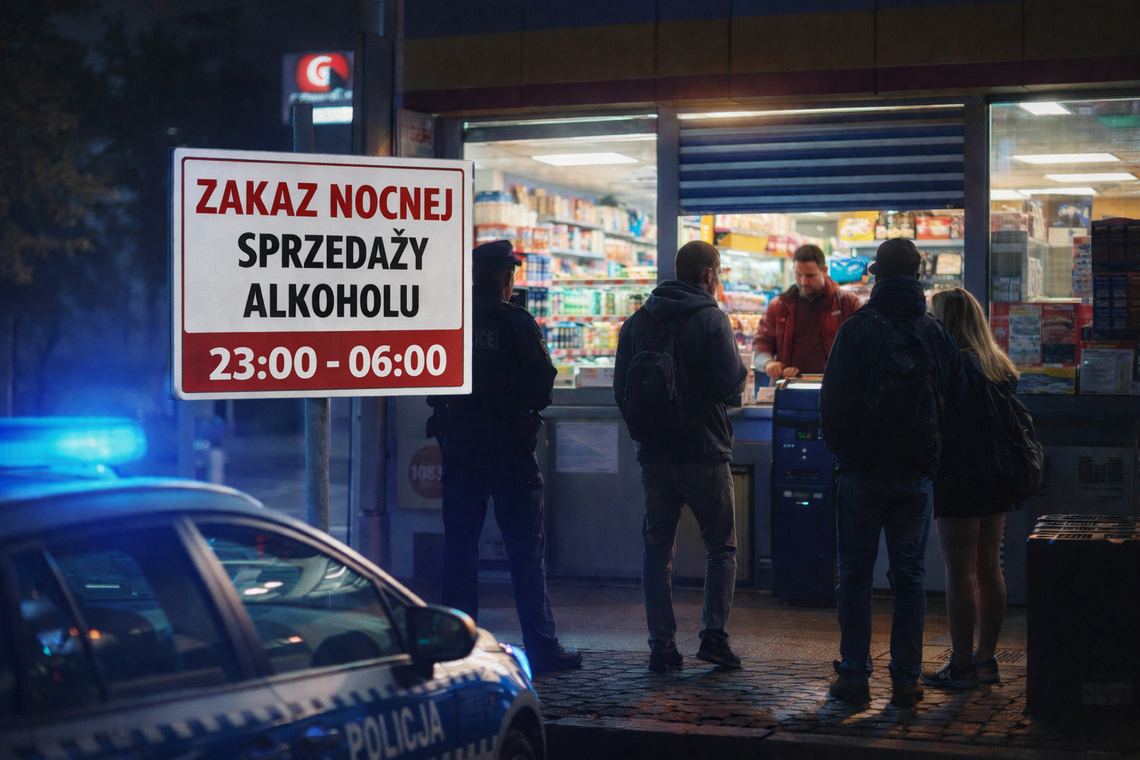 Nocna prohibicja w Tomaszowie Mazowieckim. Sklepy i stacje bez alkoholu po 23:00 – czy to zadziała?