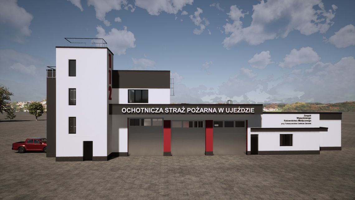 Nowa remiza w Ujeździe – inwestycja, która odmieni gminę