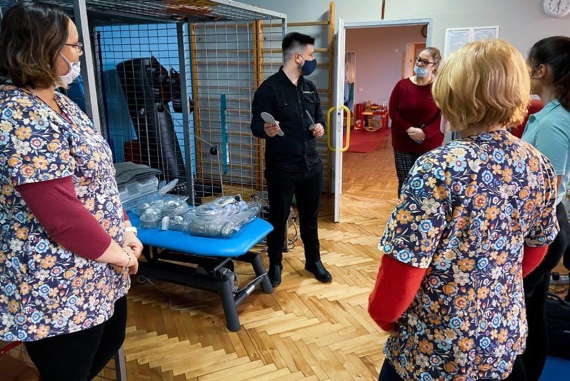 Nowoczesny sprzęt rehabilitacyjny przyjechał do ORDN