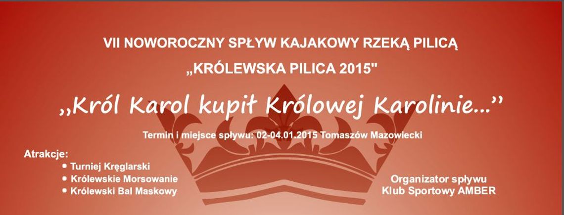 Noworoczny splyw kajakowy