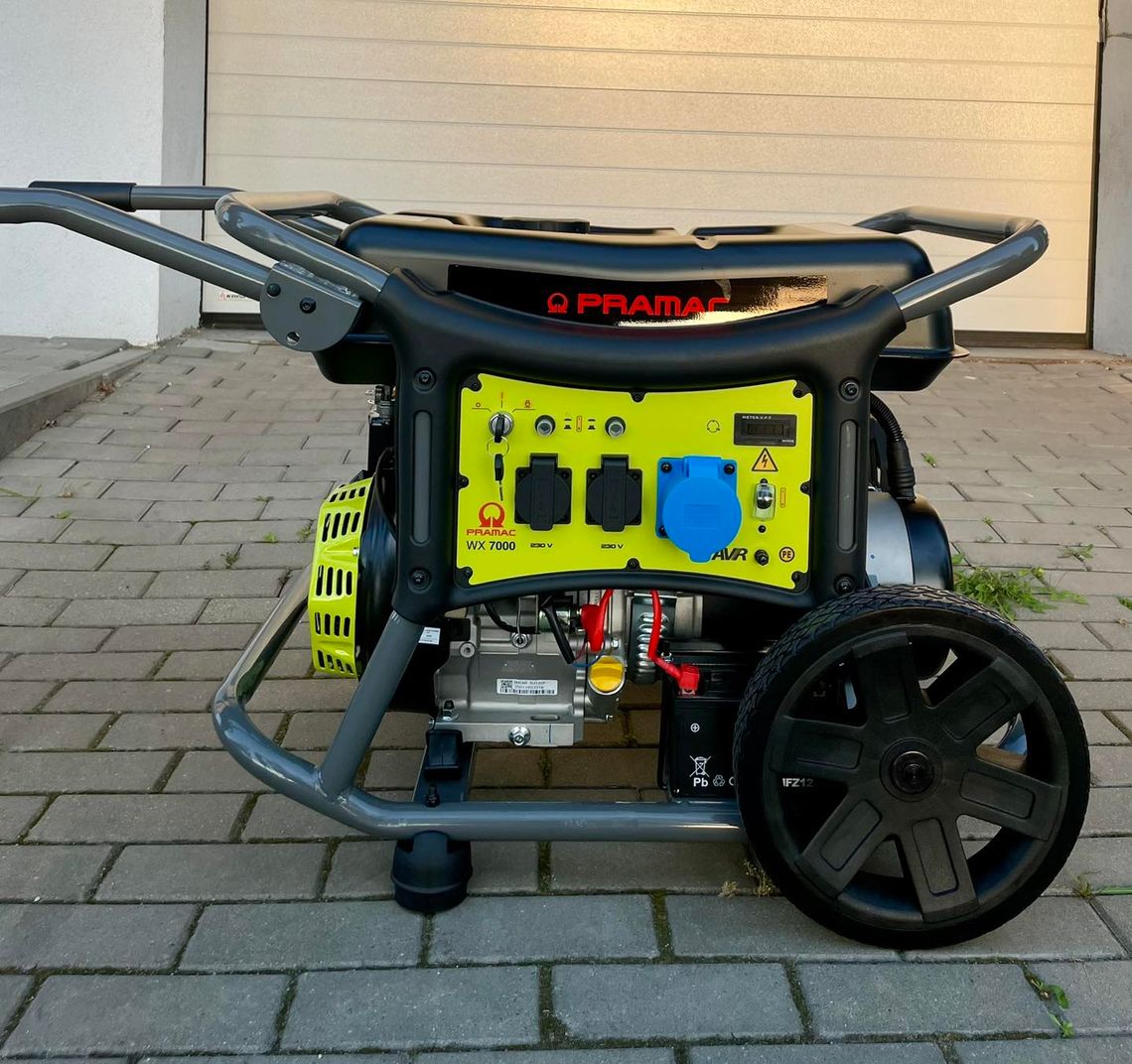 Nowy agregat prądotwórczy dla OSP Wąwał – podziękowania dla Fundacji WOŚP