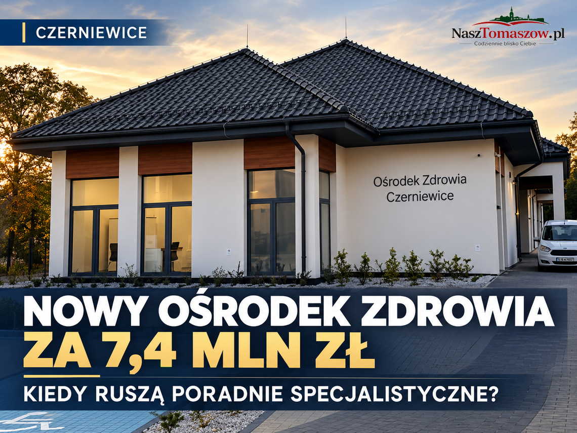Nowy ośrodek zdrowia za 7,4 mln zł już otwarty. Kiedy zaczną przyjmować lekarze specjaliści Nowy ośrodek zdrowia za 7,4 mln zł już otwarty. Kiedy zaczną przyjmować lekarze specjaliści