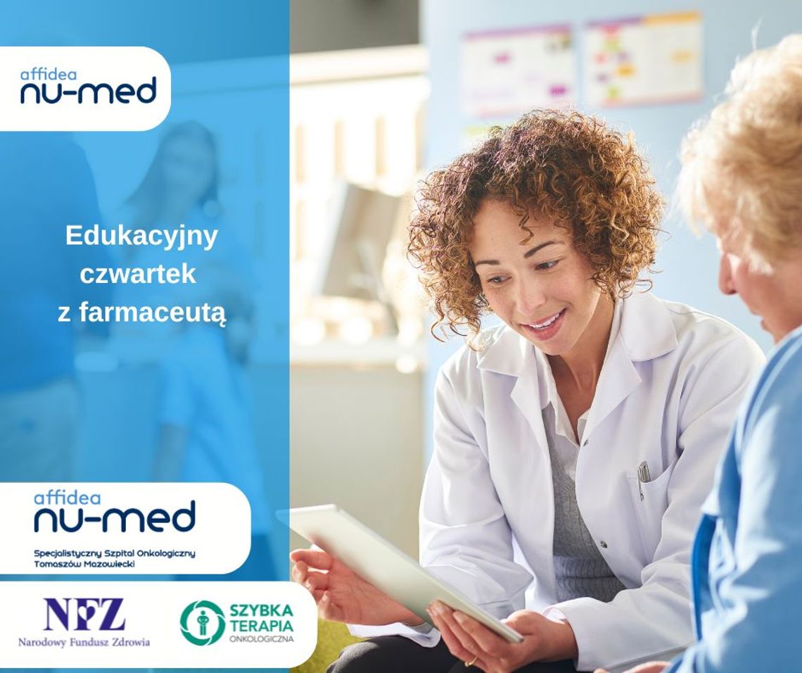 Nu-Med zaprasza na bezpłatne spotkanie z farmaceutą! Nu-Med zaprasza na bezpłatne spotkanie z farmaceutą!
