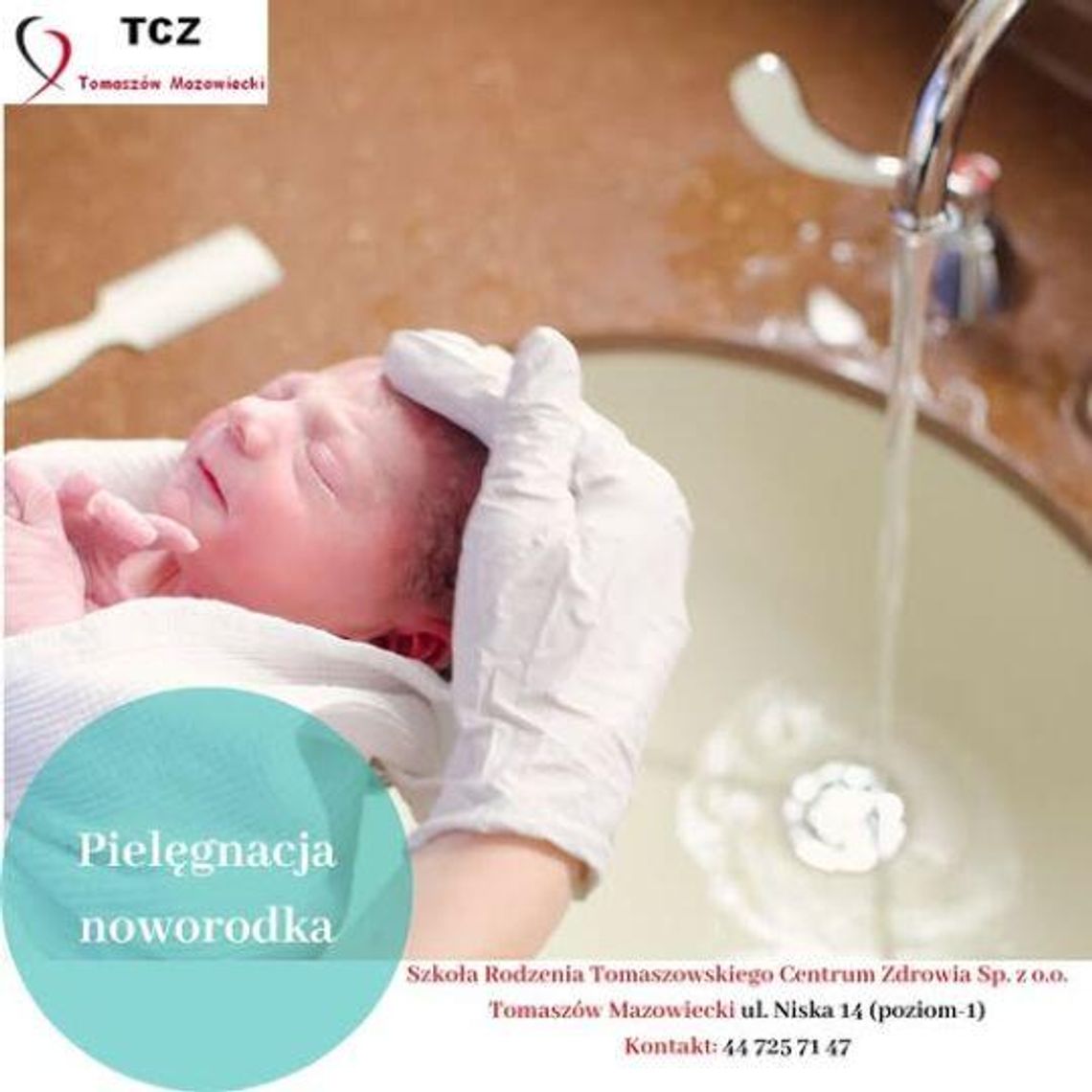 O kąpieli, pępku i… spokoju rodzica. Poniedziałek w Szkole Rodzenia TCZ