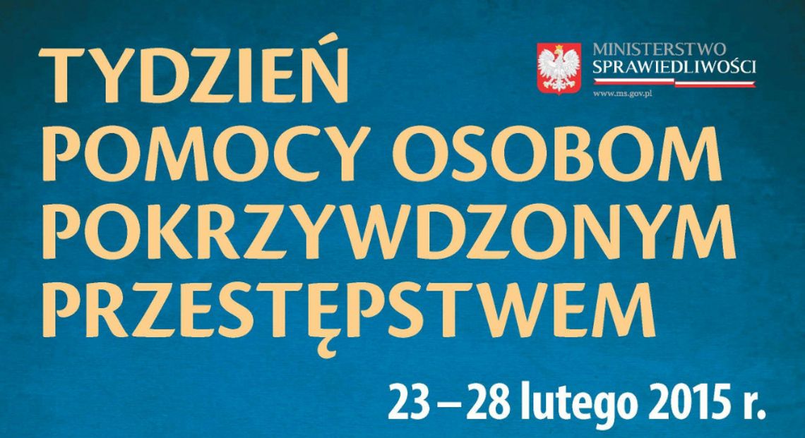 Od poniedziałku Tydzień Pomocy Ofiarom Przestępstw