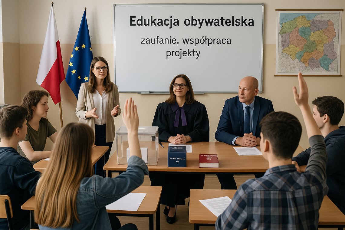Od wiedzy do sprawczości. Nowa edukacja obywatelska ma odbudować zaufanie