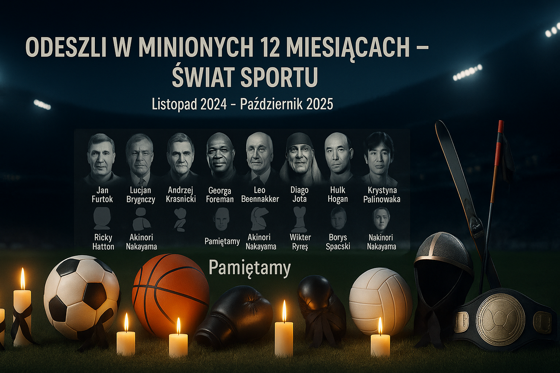 Odeszli w minionych 12 miesiącach – świat sportu Odeszli w minionych 12 miesiącach – świat sportu
