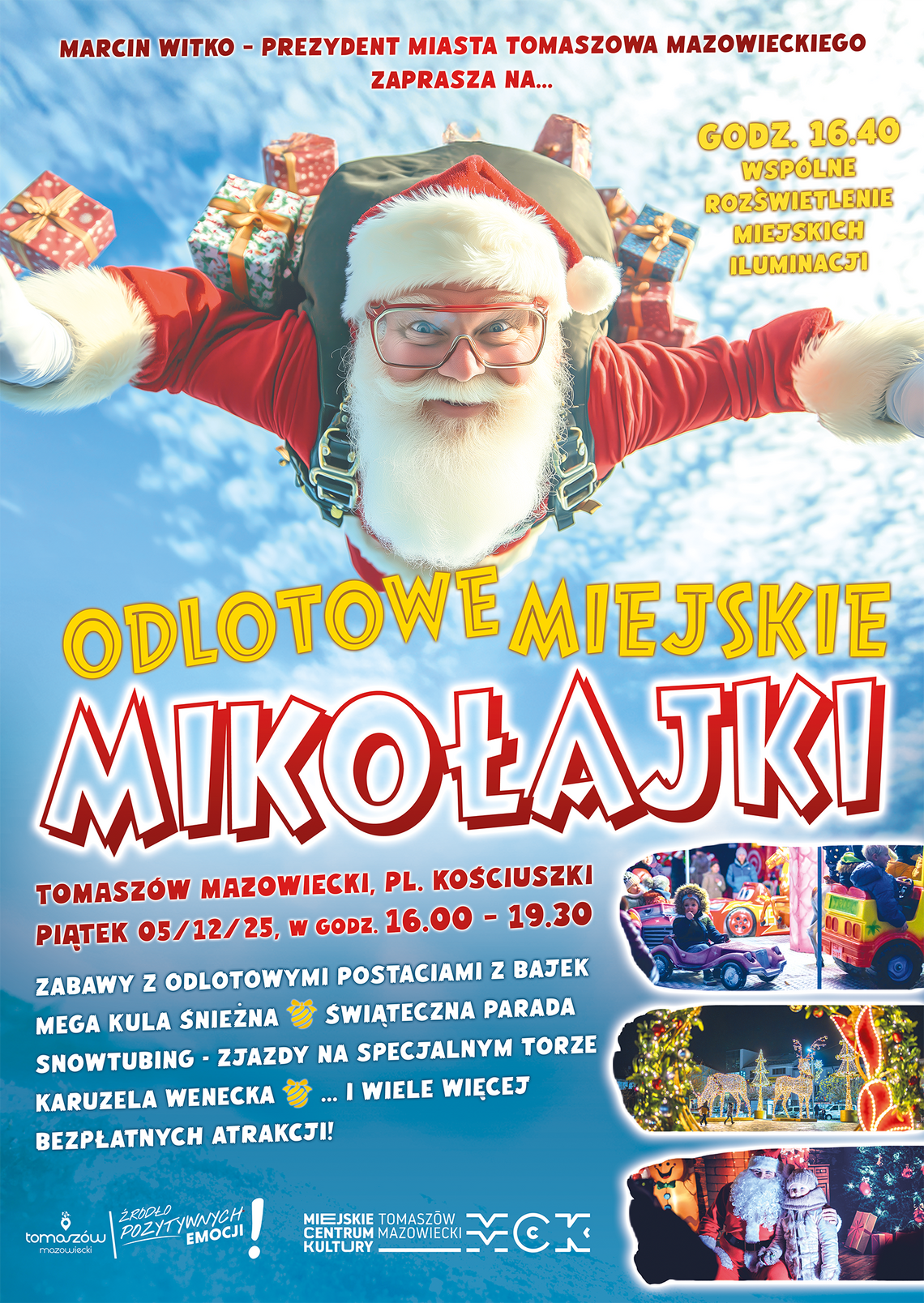 Odpalamy iluminacje i zapraszamy na Mikołajki i Jarmarki!