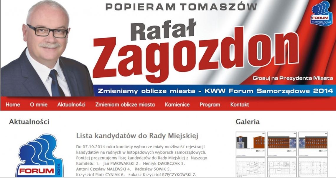 Odwiedź stronę internetową prezydenta Rafała Zagozdona