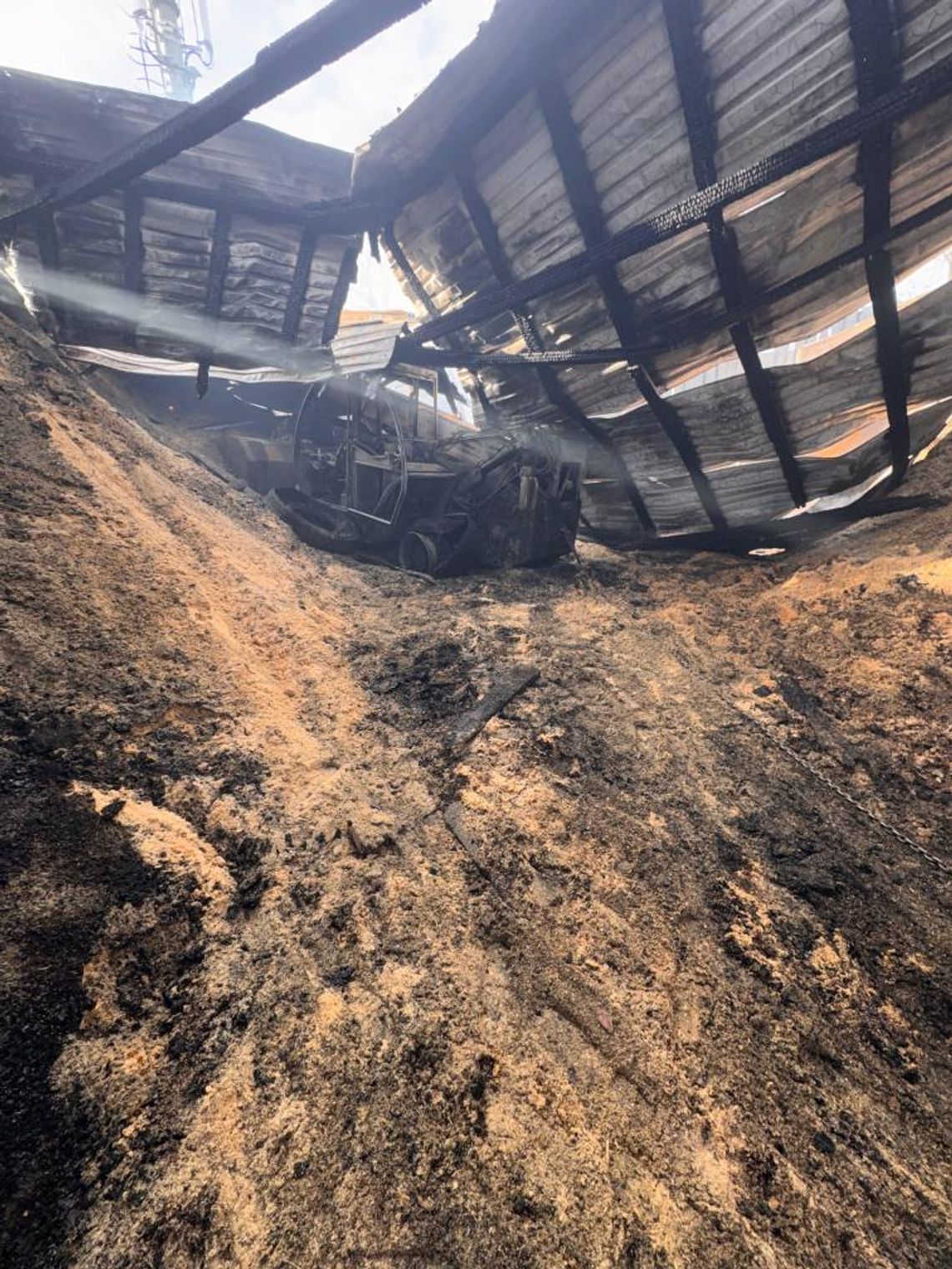 Ogień w tartaku Ogień w tartaku