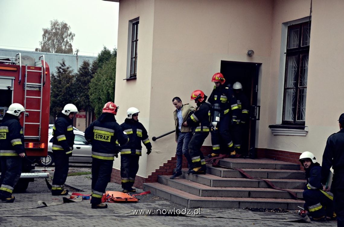 Ogień w Urzędzie Gminy