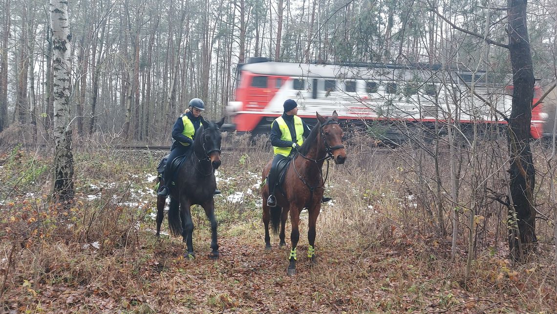 Operacja „TOR”: tomaszowska policja i Straż Ochrony Kolei wzmacniają patrolowanie szlaków kolejowych