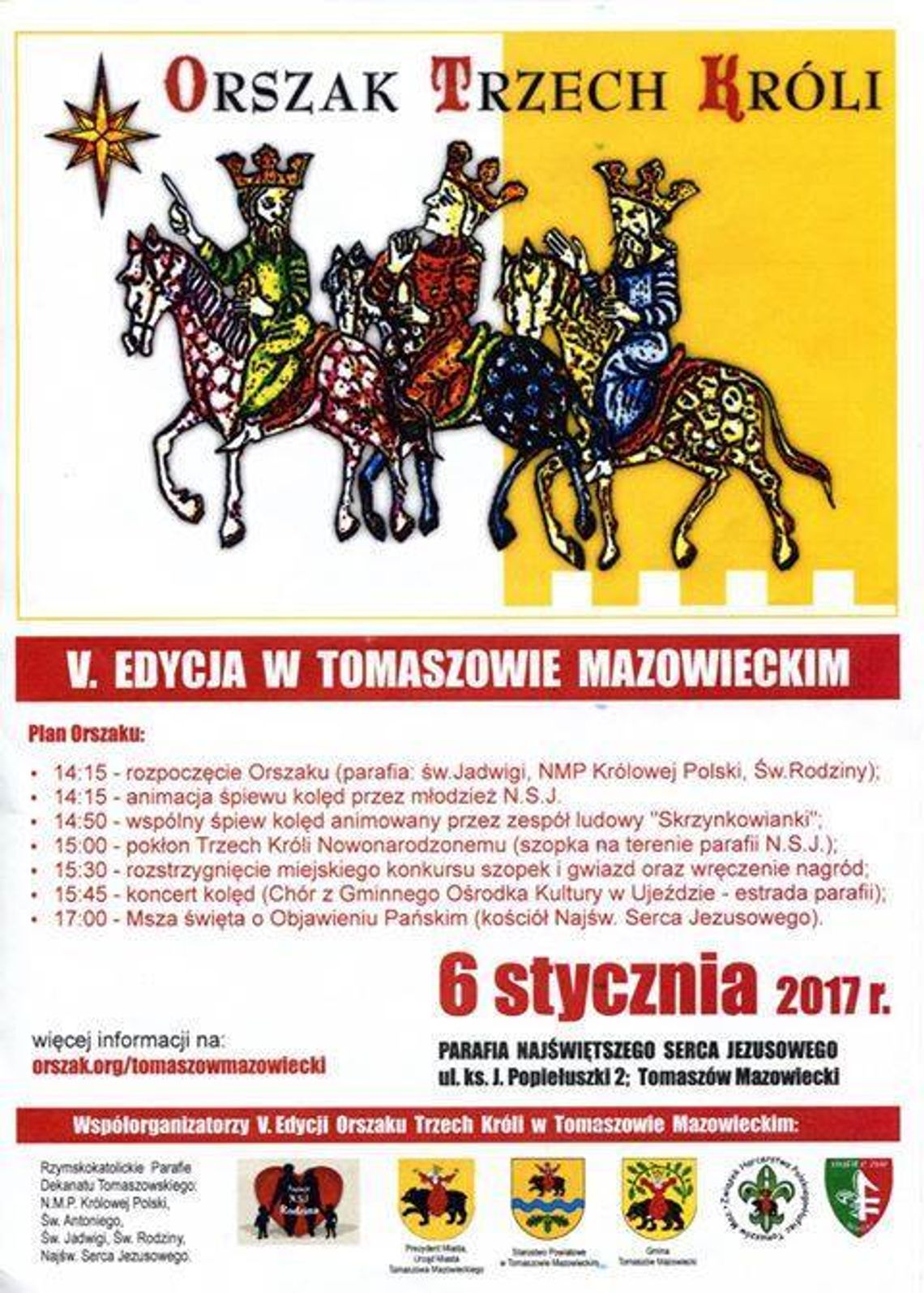 Orszak przejdzie ulicami miasta