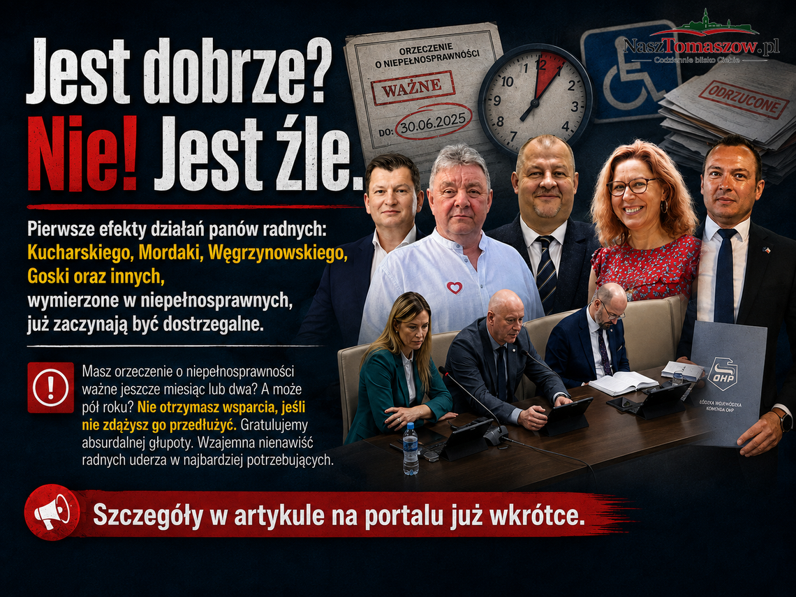 Orzeczenie było ważne, gdy składał wniosek. Pieniędzy nie dostanie, bo wygasło podczas oczekiwania? Orzeczenie było ważne, gdy składał wniosek. Pieniędzy nie dostanie, bo wygasło podczas oczekiwania?