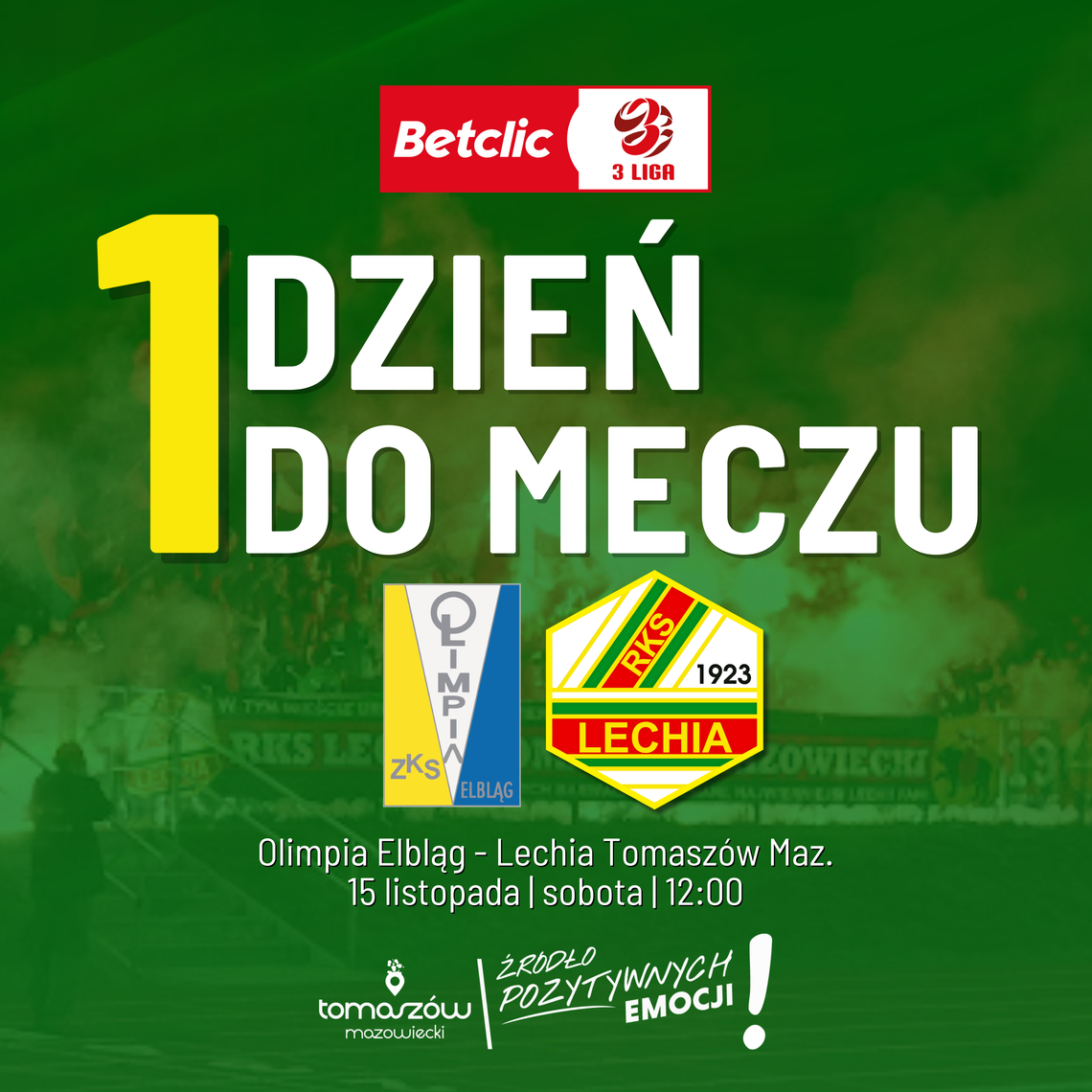 Ostatni mecz rundy jesiennej Ostatni mecz rundy jesiennej