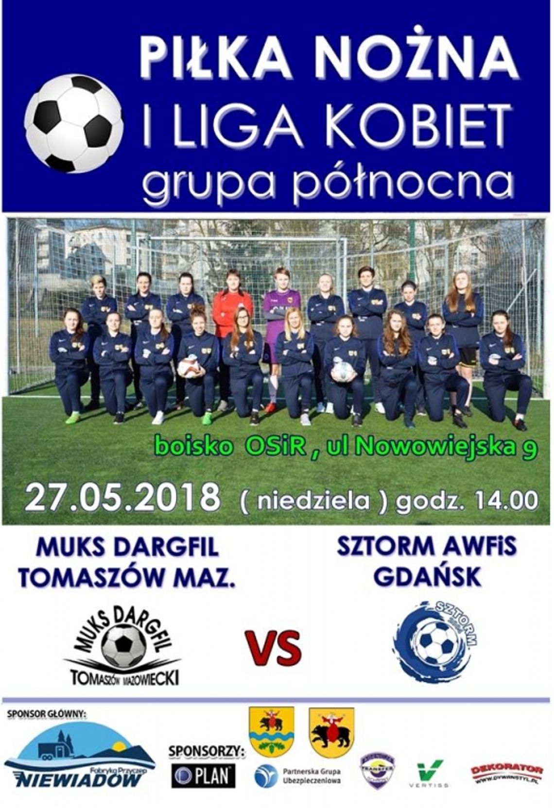 Ostatni mecz sezonu piłkarek MUKS Dargfil