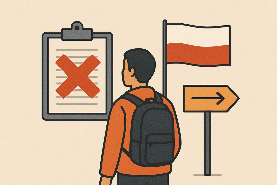 Отказ в международной защите в Польше: что делать дальше