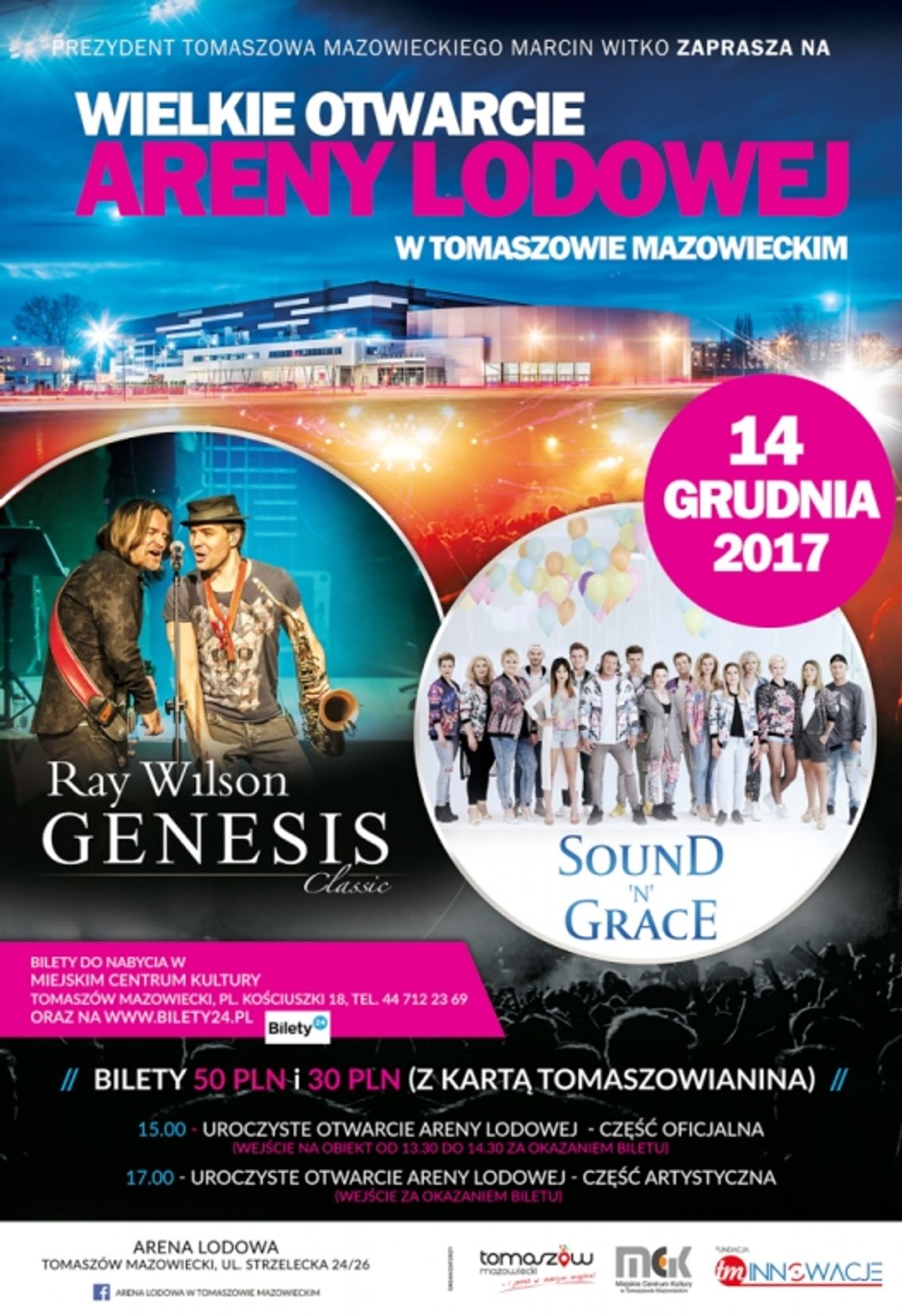 Otwarcie Areny Lodowej i Mistrzostwa Polski w Wieloboju Sprinterskim w Łyżwiarstwie Szybkim