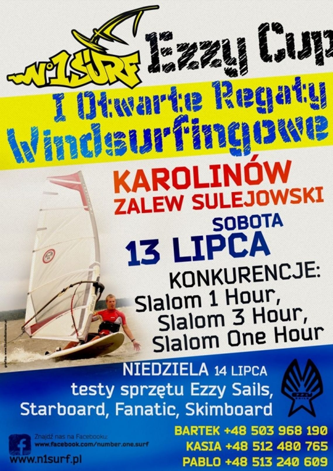 Otwarte Regaty Windsurfingowe w Karolinowie