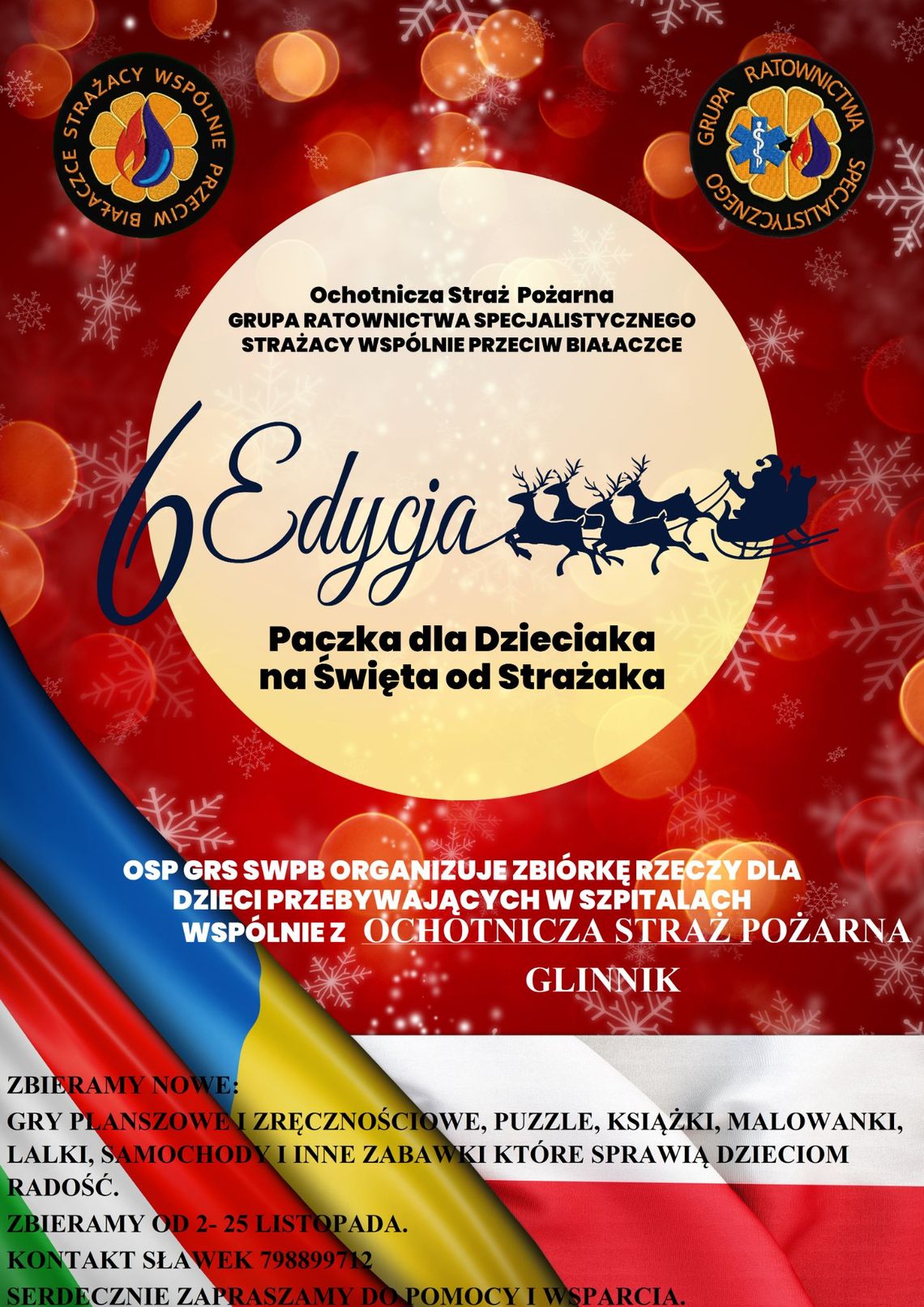 PACZKA DLA DZIECIAKA NA ŚWIĘTA OD STRAŻAKA