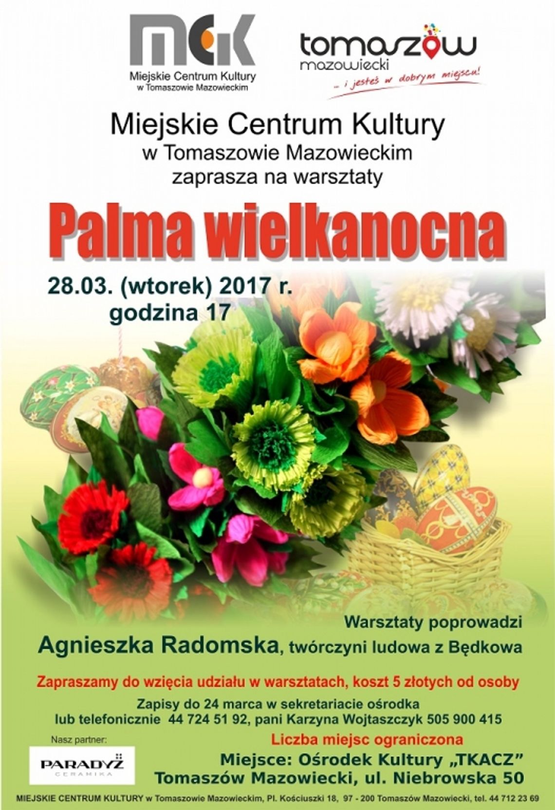 "Palma wielkanocna" w MCK