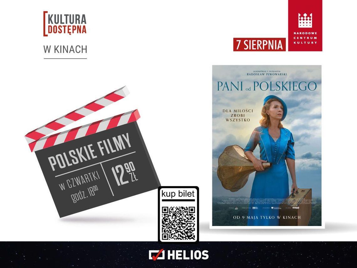 „Pani od polskiego”  w ramach cyklu Kultura Dostępna