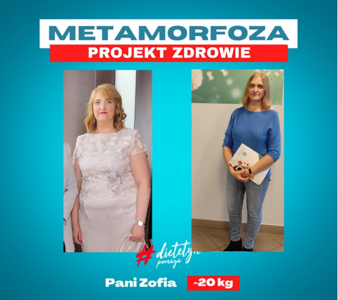 Pani Zofia schudła 20 kg!  Ty też możesz tego dokonać!