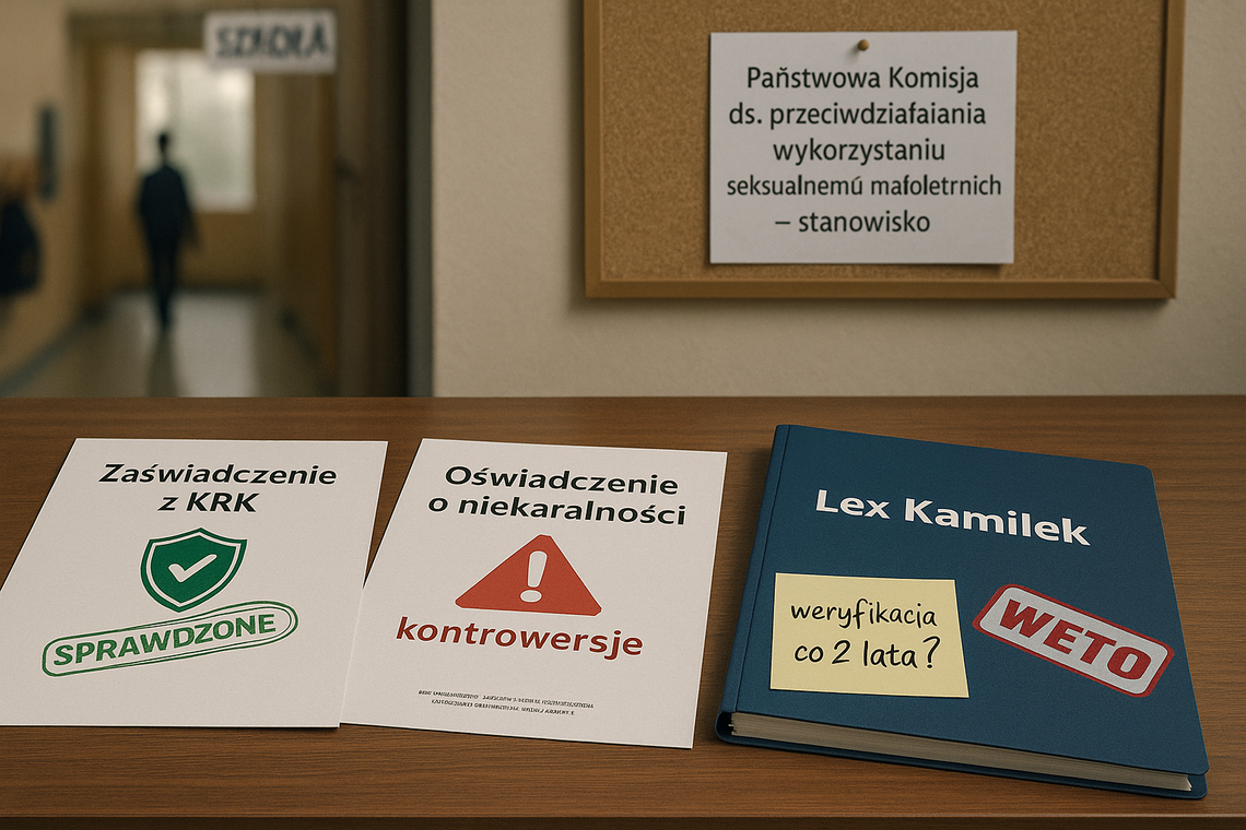 Państwowa komisja ds. pedofilii: w nowelizacji tzw. lex Kamilek