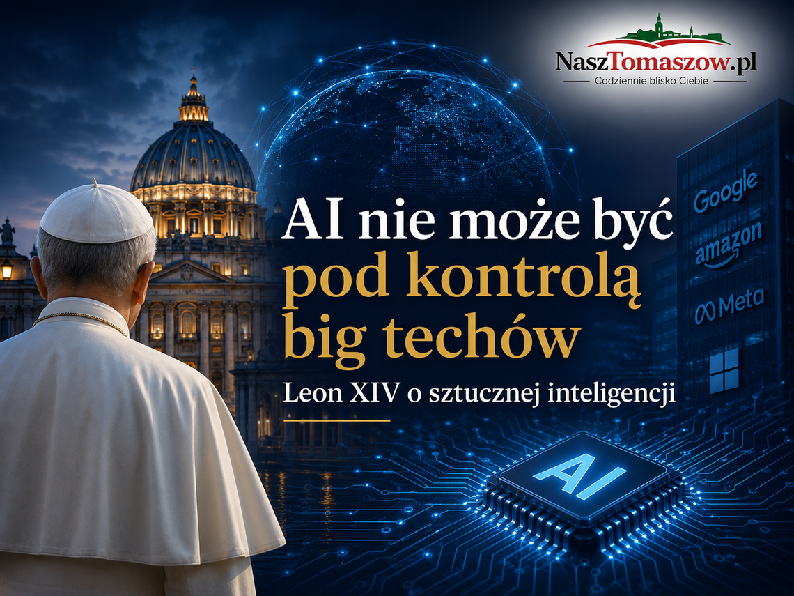 Papież, algorytmy i nowa walka o człowieka. Leon XIV ostrzega przed władzą big techów nad sztuczną inteligencją