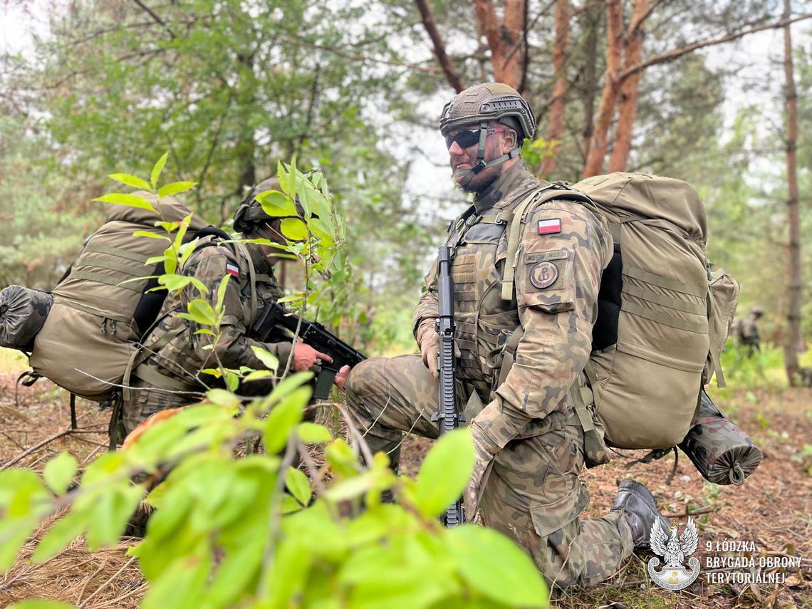 „Pętla taktyczna” w 9 Łódzkiej Brygadzie Obrony Terytorialnej – sprawdzian gotowości kandydatów na żołnierzy WOT