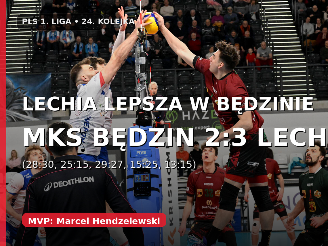 Pięć setów. Zwroty akcji. Emocje do ostatniej piłki!