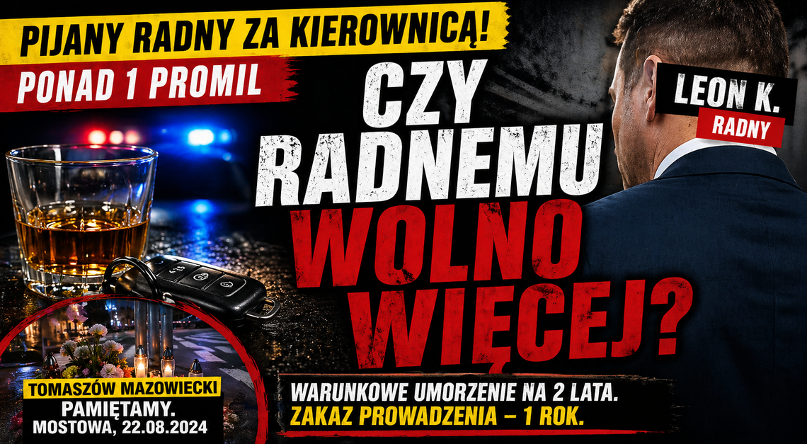 Pijany za kierownicą. Czy radnemu wolno więcej?