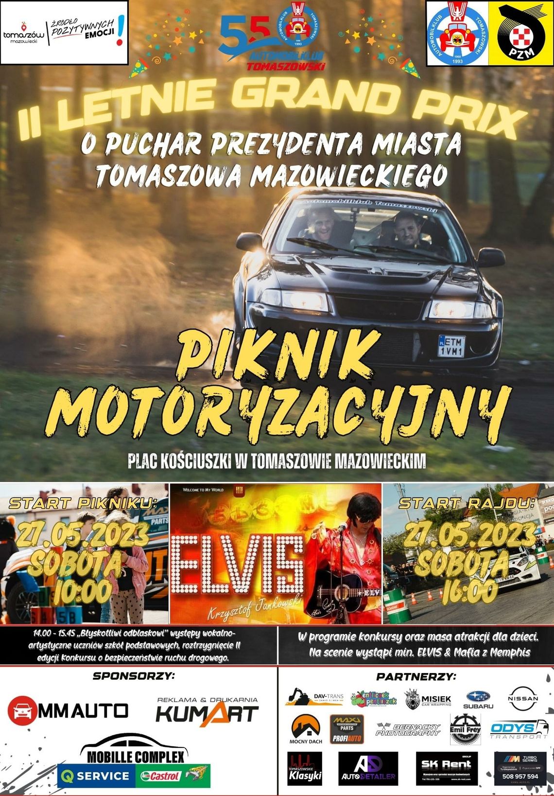 Piknik i rajd motoryzacyjny na placu Kościuszki już w ten weekend