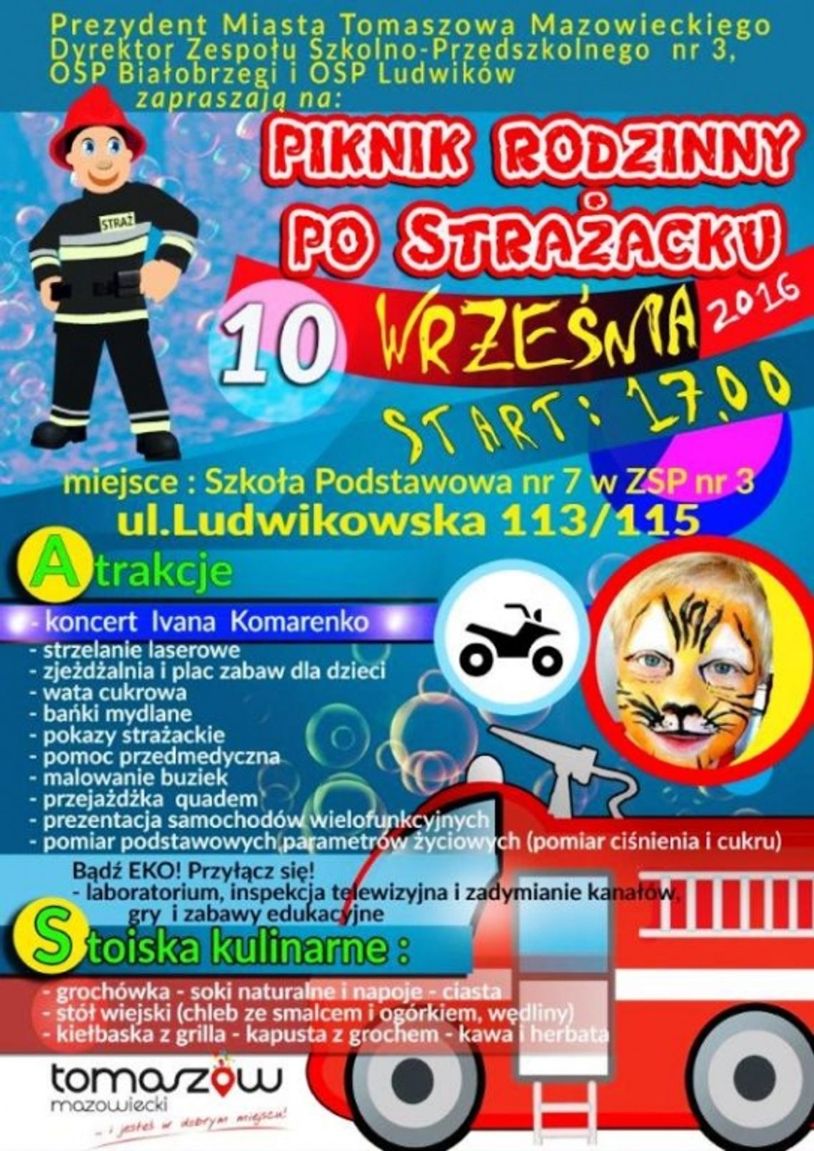 Piknik rodzinny na Ludwikowie