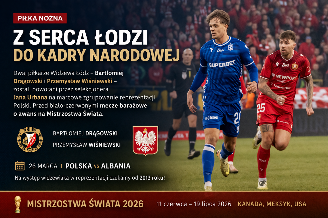 Piłka nożna. Z Serca Łodzi do reprezentacji Polski